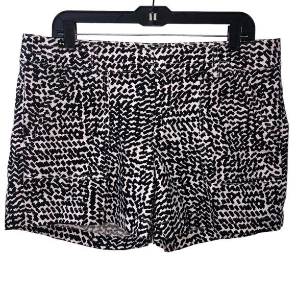 Banana Republic Factory Print Utility Shorts 12 EUC - Picture 1 of 7